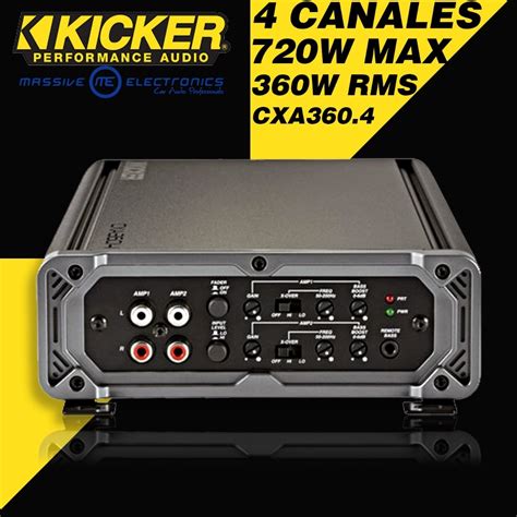 kicker cxa 360.4 review